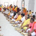 हरिद्वार के अवधूत मंडल आश्रम में संत भंडारा, करीब 2500 संतों ने ग्रहण की प्रसादी