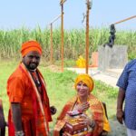 आगरा से आये श्री श्री 1008 महामंडलेश्वर कोमल नाथ महाराज का भाग्य उदय शक्ति धाम में पावन आगमन, माता जी और गुरु जी का श्रद्धापूर्वक स्वागत